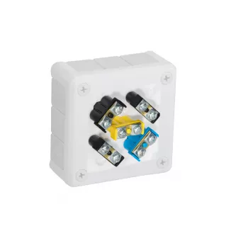 VIPLAST VP-41 Puszka instalacyjna natynkowa 12 wejść Biała IP55 98x98x42mm 041-51