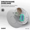 SAFEMI SHS-10W Czujka dymu WiFi - fotoelektryczna, 85dB, Tuya Smart, bateria na 2 lata, EN14604