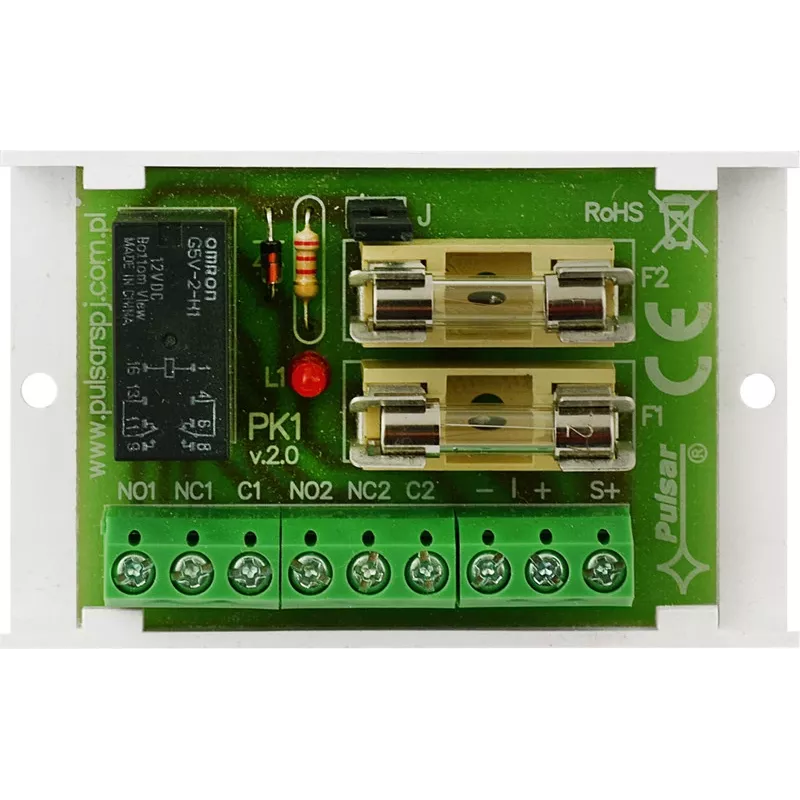 Moduł przekaźnika PULSAR AWZ513 SPDT 2A 10-30V DC DIN Rail