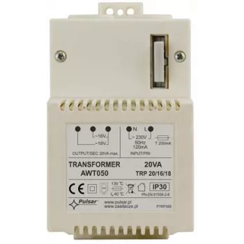 Pulsar AWT050 TRP Transformator Toroidalny 20VA 16V/18V