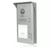 VIDOS DUO S1102A 2-rodzinna wideodomofon, stal nierdzewna, Full HD, 2-przewodowy, czarny