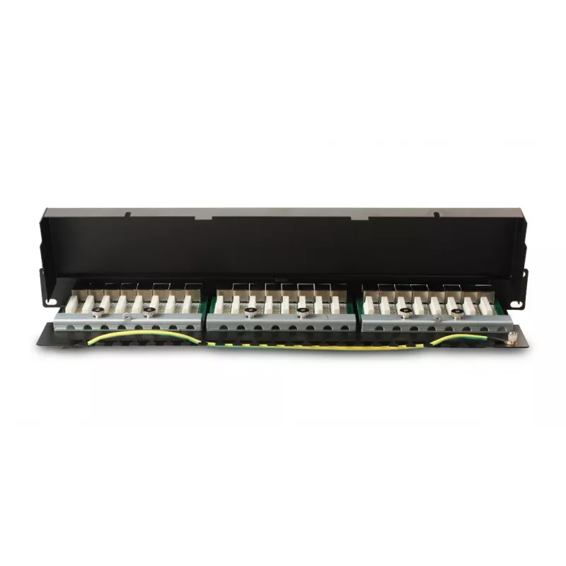 GETFORT PGF-5EFTP24-B6 Panel Krosowy FTP Cat.5e 24 Porty 1U Czarny