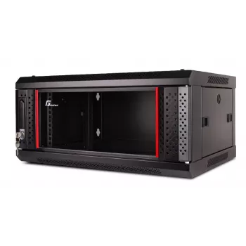 GETFORT 19 inch CALI 4U 600x450 Szafa ścienna sieciowa - Czarna (WGF04-64EH-WGB)
