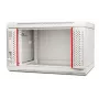 GETFORT 19 inch CALI 6U 600x600 Szafa Rack naścienna Szara RAL 7035