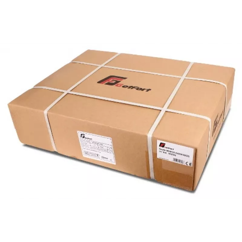 GETFORT CALI 19 inch 9U 600x450 Szafa Rack naścienna Czarna