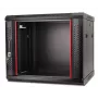 GETFORT CALI 19 inch 9U 600x600 Szafa Rack naścienna Czarna