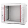 GETFORT 19 inch CALI 9U 600x600 Szafa Rack naścienna Szary (RAL 7035)