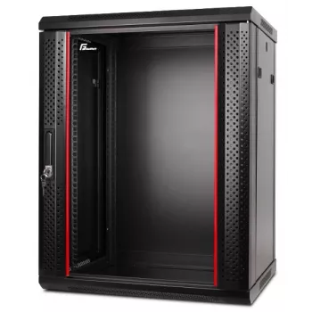 GETFORT CALI 19 inch 15U 600x600 Szafa ścienna sieciowa - Czarny