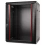 GETFORT CALI 19 inch 15U 600x600 Szafa ścienna sieciowa - Czarny
