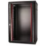 GETFORT 19 inch CALI Szafa Rack Ścienna 18U 600x600mm Czarna