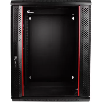 GETFORT CALI 15U 600x550 Szafa Rack Dwusekcyjna Ścienna Czarna