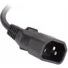 Getfort GF-9R30/IEC 1U 19-calowy listwa zasilająca do szafy RACK z 9x gniazdami IEC C13, 16A, kabel 3m, czarny