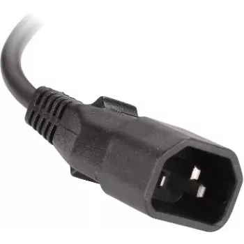 Getfort GF-9R30/IEC 1U 19-calowy listwa zasilająca do szafy RACK z 9x gniazdami IEC C13, 16A, kabel 3m, czarny