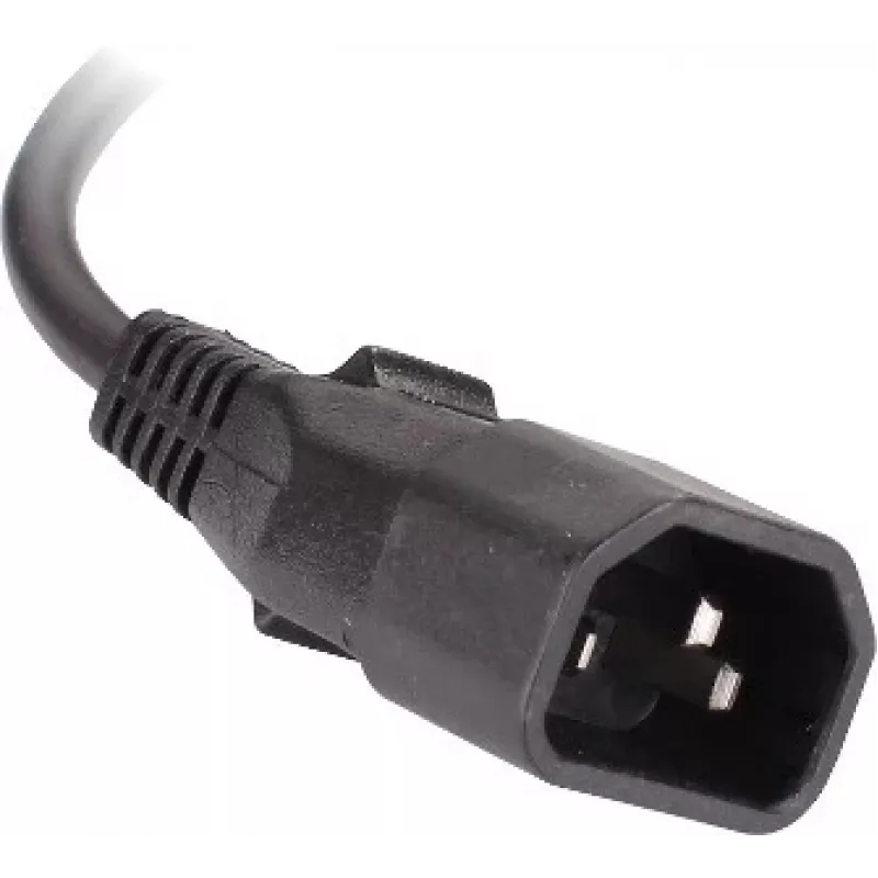 Getfort GF-9R30/IEC 1U 19-calowy listwa zasilająca do szafy RACK z 9x gniazdami IEC C13, 16A, kabel 3m, czarny