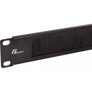 Getfort GF-Brush-RB 1U 19 inch Panel szczotkowy do szaf rack - Czarny