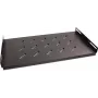 Getfort 45cm 19 inch 1U Półka Stała do Szafy Rack - Czarna