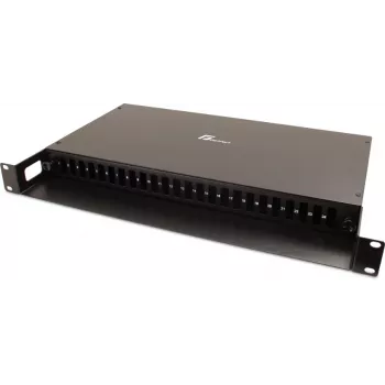 GETFORT GF-FO01-DX 1U 19-Inch 24xSC Duplex Fiber Optic Patch Panel z wysuwaną tacą