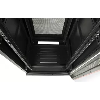 GETFORT 19 inch 22U 600x800 Szafa Rack Wolnostojąca Czarna