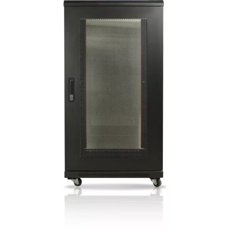 GETFORT 19 inch 22U 600x800 Szafa Rack Wolnostojąca Czarna