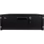 Getfort GF-4U-drawer 4U Rack Drawer - 19-calowa szuflada wysuwana z zamkiem, czarna