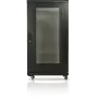 GETFORT 19-calowa 22U Wolnostojąca Szafa Serwerowa 600x600mm Perforowane Drzwi Stalowe Czarna