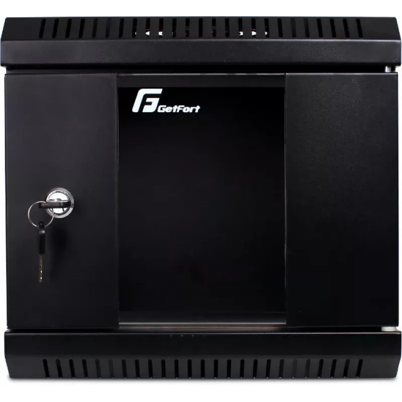 Getfort WGF04-33EH-WGB 10-calowa 4U szafa rack naścienna 300x300mm Czarny