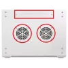 GETFORT ECO v2 19 inch 4U 600x450 Szafa Rack naścienna Szara (RAL 7035)