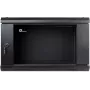 GETFORT ECO v2 19 inch 6U 600x450 Szafa Rack Ścienna Czarna