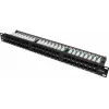 GETFORT PGF-5EUTP48-B9 Panel Krosowy UTP Cat.5e 48 Portów 2U 19 inch Rackmount Czarny