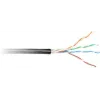 GETFORT Cat.6 U/UTP Outdoor UV-Resistant Dry Copper Patch Cable 305m Black