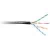 GETFORT CAT.6 U/UTP Outdoor Gel-Filled Twisted Pair Cable 305m Black