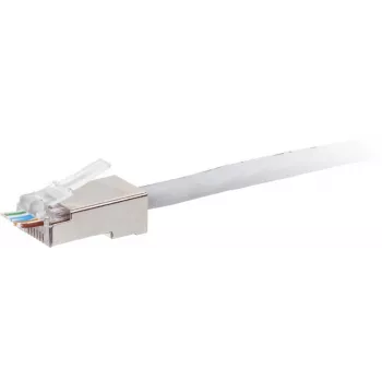 GETFORT RJ45 Cat.6 Ekranowany łącznik przelotowy 8P8C 100 szt. przezroczysty