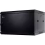 GETFORT CALI 6U 600x600 Szafa Rack naścienna 19-calowa z drzwiami stalowymi Czarny
