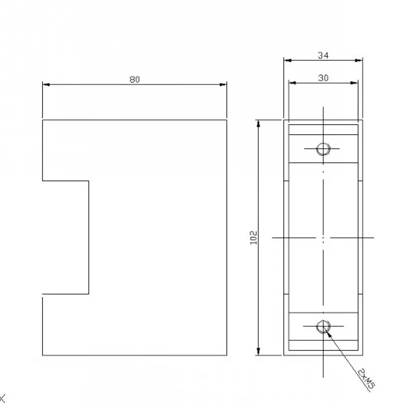 ELEKTRA-PLUS KASETA ELEKTRA R1 Zewnętrzna kaseta roletowa, aluminiowa, 165x165 mm, montaż natynkowy/podtynkowy, kolory RAL