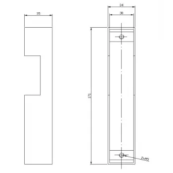 ELEKTRA-PLUS KASETA ELEKTRA R2 Podtynkowa Rozdzielnica 18 Modułów 3 Rzędy IP40 Biała Drzwi Dymione