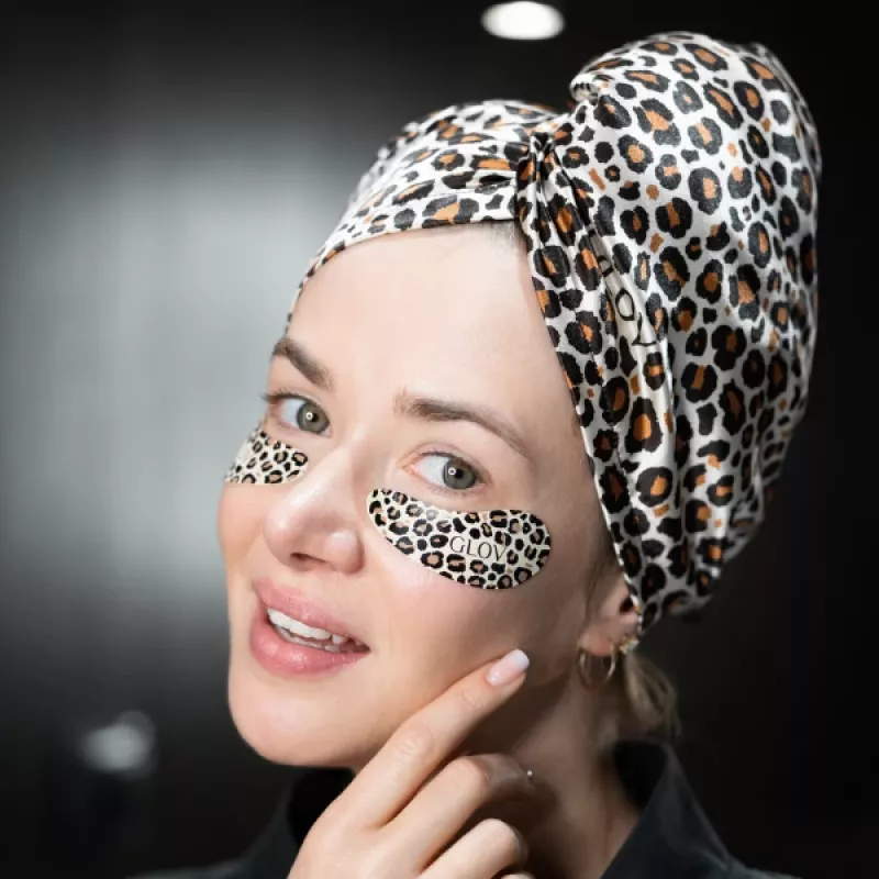 GLOV Infinity Eye Patches Wielorazowe Silikonowe Plastry pod Oczy Nawilżające i Zwiększające Wchłanianie