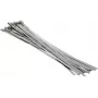 BRADAS Opaska zaciskowa ślimakowa TS1446260*P25, stal ocynkowana, 26-60 mm, szerokość taśmy 9 mm, grubość 0,7 mm, śruba z łbem sześciokątnym i nacięciem, 7 mm hex, krawędzie zwinięte, metaliczny
