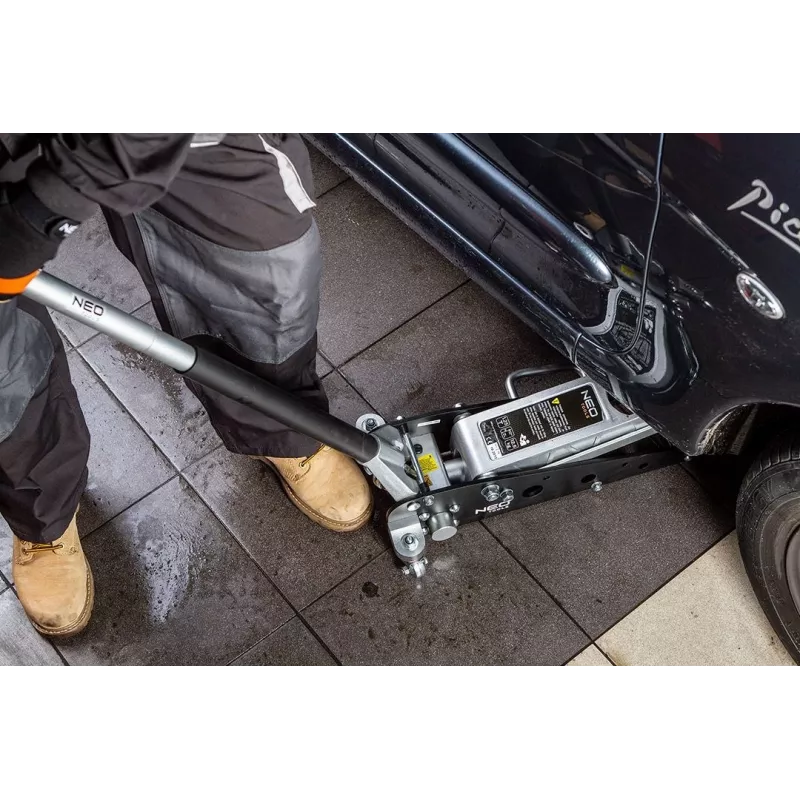 NEO Tools 11-730 Zestaw podnośnika hydraulicznego i podpór osiowych 2 tony