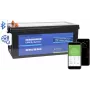 EUROPOWER LFP 12.8V 280Ah LiFePO4 Battery with Bluetooth and Heating Mat