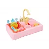 LEAN TOYS Kolorowy Zlew z Kranem i Zmywarką z Akcesoriami