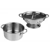 LEAN TOYS Zestaw Garnków i Patelni ze Stali Nierdzewnej Mini 8 szt.