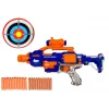 LEAN TOYS Karabin na piankowe pociski z obrotowym celem 45 cm