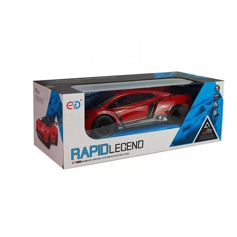 LEAN TOYS Samochód sportowy zdalnie sterowany 1:16 Skala 2.4 GHz