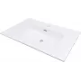 DEANTE Ceramiczna umywalka nablatowa - 80 cm