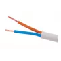 ELEKTROKABEL OMY 2x1mm² H03VV-F Przewód elektryczny biały 100m