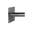 CORAB USL-48/250AL Angular Wall Mount Bracket for 48mm Pole, 250mm Offset, Aluminum, Silver