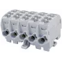 SIMET SIMBLOCK SCB 25-5X Rozdzielacz Al/Cu 1x25mm² Wejście 5x1.5-16mm² Wyjście Szary