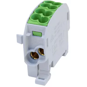 SIMET SCB 25 Rozdzielacz odgałęźny Al/Cu 80-110 SIMBLOCK, Zielony 81501005