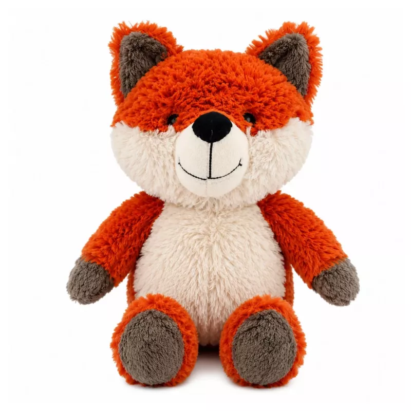 LEAN TOYS Pluszowy Lis Pluszowa Zabawka Miękka Przytulanka 28 cm