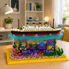 LEAN TOYS Klocki Konstrukcyjne Titanic na Rafie Koralowej 3892 szt.